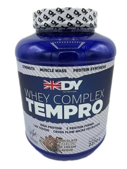 Whey Complex Tempro Chocolate Hazelnut - 2270g - Dorian Yates - Sporto papildai