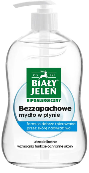 WHITE JELEIN unscented hypoallergenic liquid soap 300 ml - Higiena