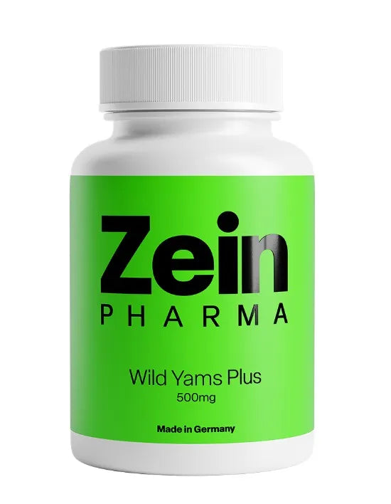 Wild Yams Plus 500mg - 120 caps - Zein Pharma - Papildai