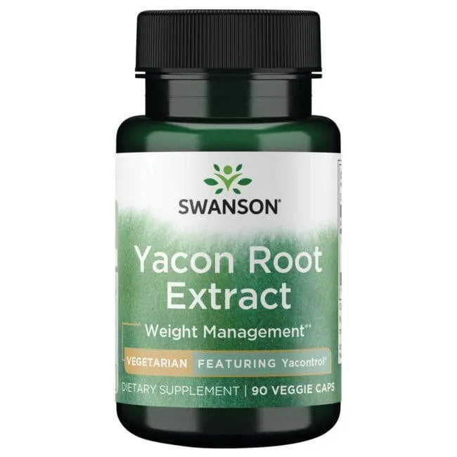 Yacon Root Extract - Verpstino šaknų ekstraktas - N90 - Swanson - Papildai