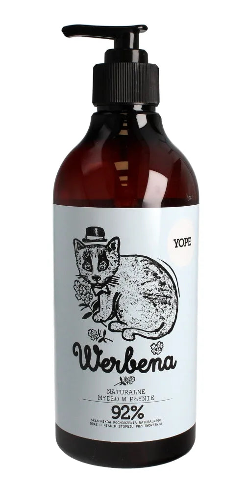 YOPE VERBENA skystas muilas 500ml - Kosmetika