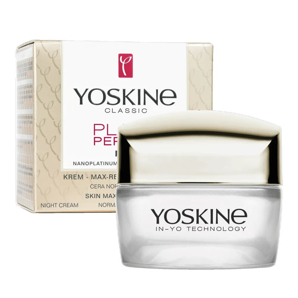 Yoskine Classic Platin Peptide 50+ Naktinis Odos Maksimalus Regeneruojantis Kremas 50ml - Kosmetika