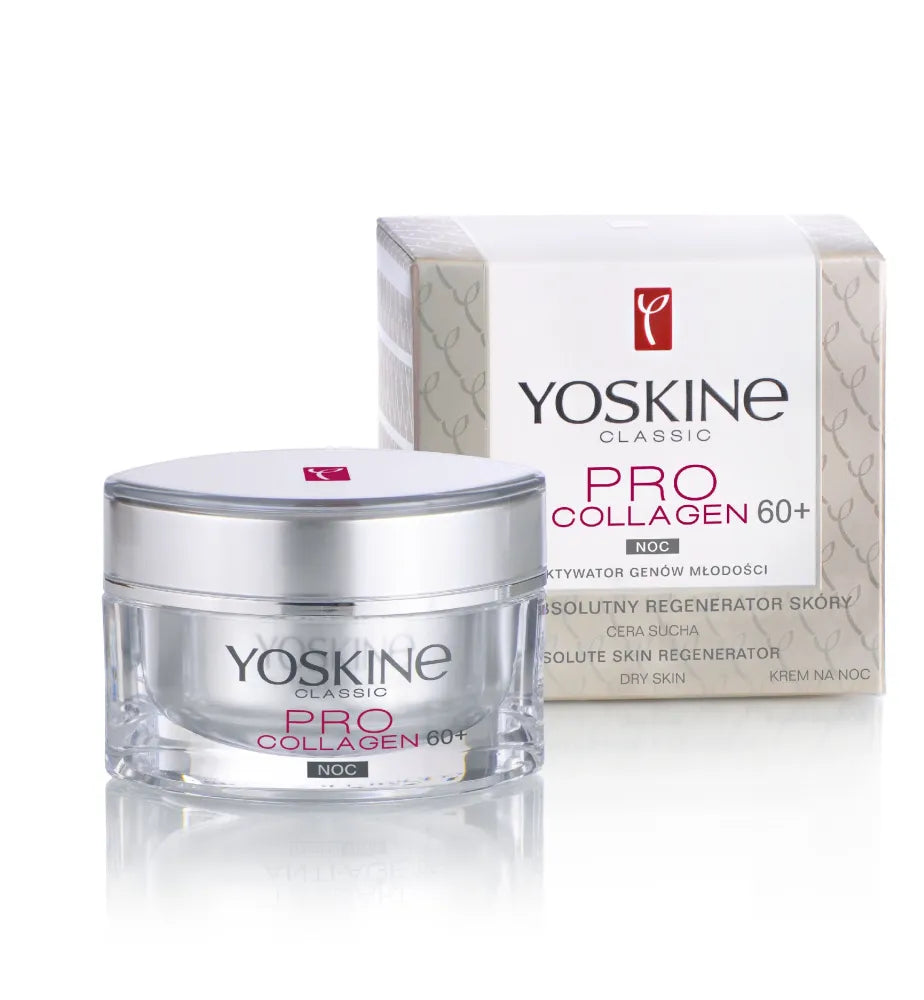 Yoskine Classic Pro Collagen 60+ Naktinis Kremas 50ml - Kosmetika