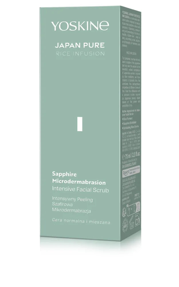 YOSKINE Japan Pure Rice Infusion Intensive Sapphire Micropeeling 75 ml. - Kosmetika