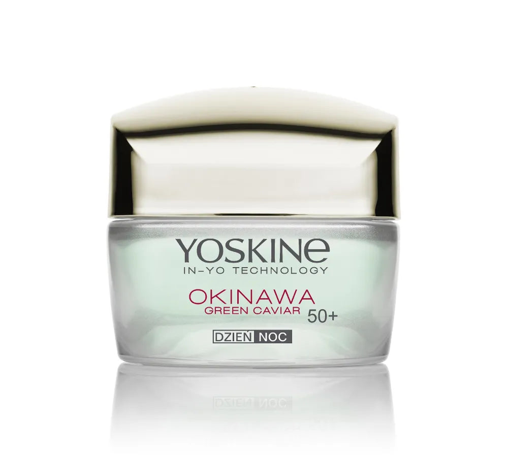 Yoskine Okinawa Green Caviar 50+ Kremas nuo raukšlių dienai ir nakčiai 50ml - Kosmetika